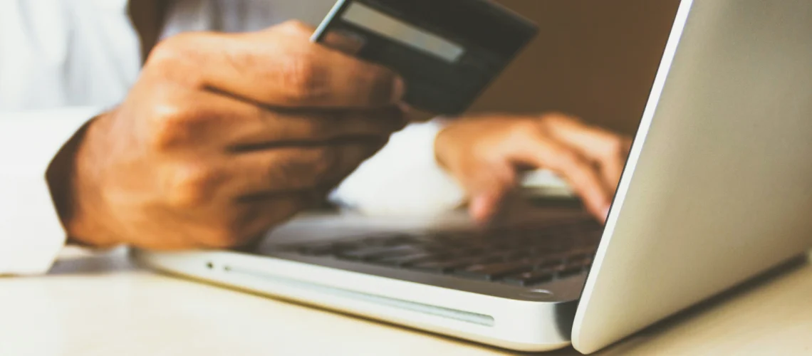 payimng for an item on an ecommerce store with a credit card